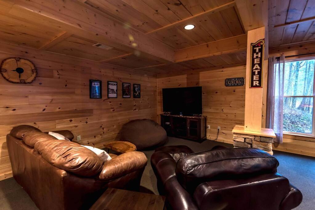 Private Creekside Cabin+Hot Tub,Pool Table, & Pets Ellijay Buitenkant foto