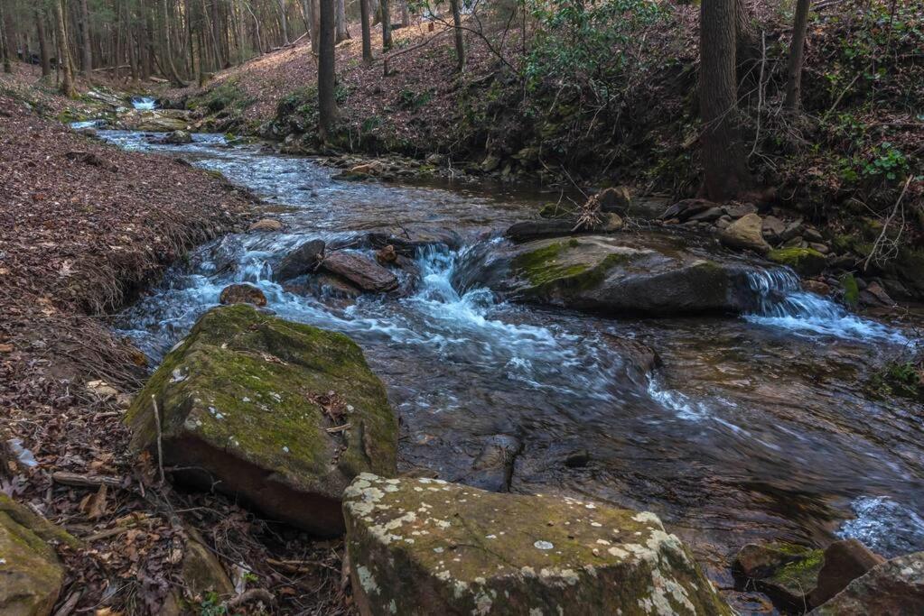 Private Creekside Cabin+Hot Tub,Pool Table, & Pets Ellijay Buitenkant foto