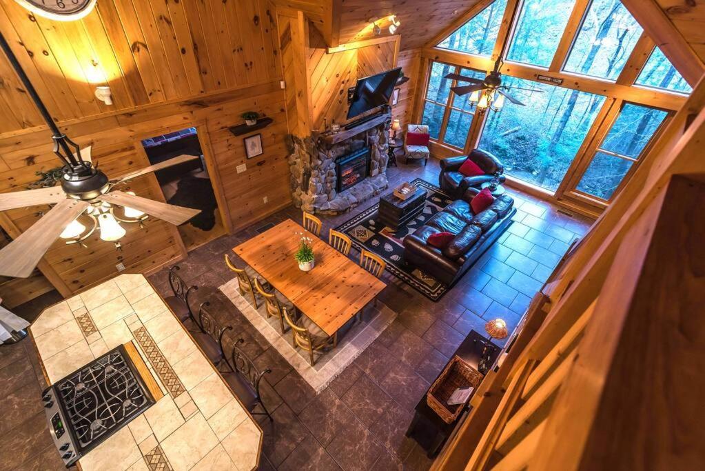 Private Creekside Cabin+Hot Tub,Pool Table, & Pets Ellijay Buitenkant foto
